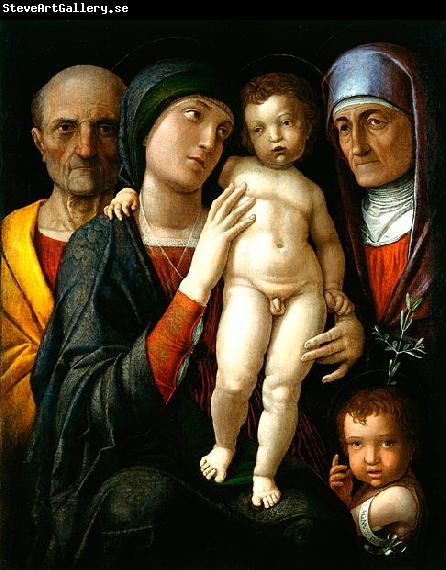 Andrea Mantegna Hl. Familie mit Hl